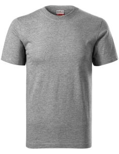 Tričko unisex Recall R07 tmavosivý melír 2