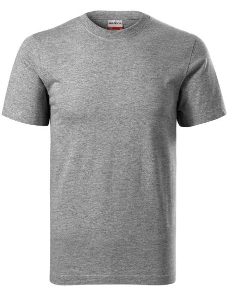 Tričko unisex Recall R07 tmavosivý melír