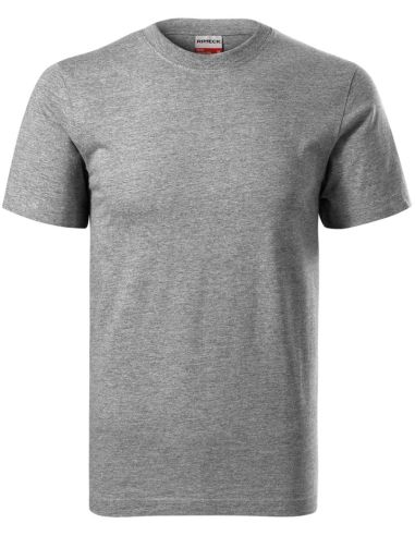 Tričko unisex Base R06 tmavosivý melír