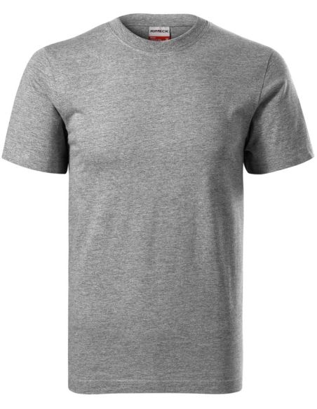 Tričko unisex Base R06 tmavosivý melír