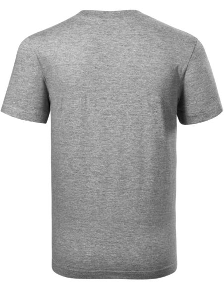 Tričko unisex Base R06 tmavosivý melír