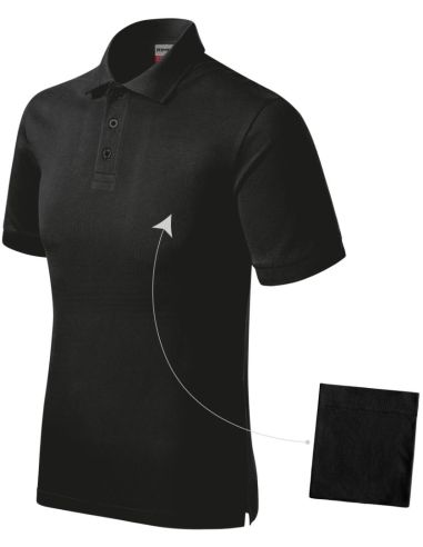 Polokošeľa pánska Resist Heavy Polo R20 čierna