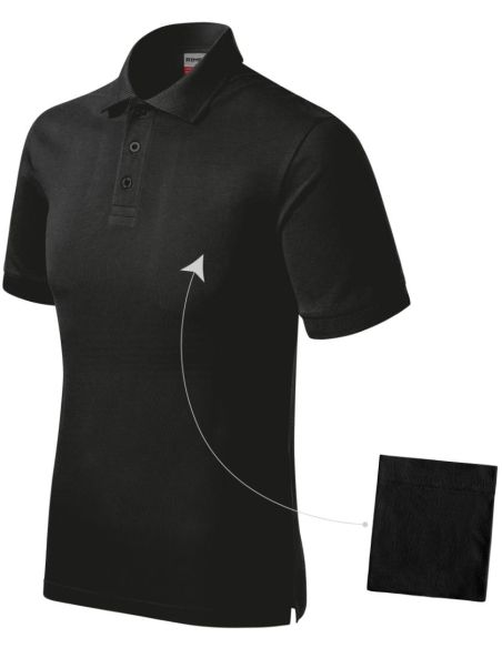 Polokošeľa pánska Resist Heavy Polo R20 čierna