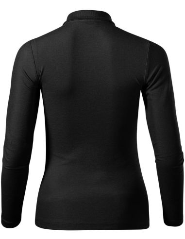 Polokošeľa dámska Pique Polo LS 231 čierna