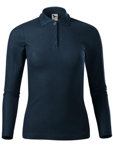 Polokošeľa dámska Pique Polo LS 231 tmavomodrá