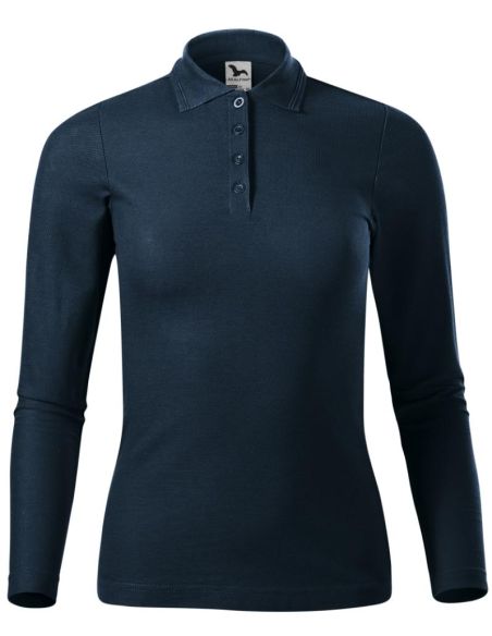 Polokošeľa dámska Pique Polo LS 231 tmavomodrá