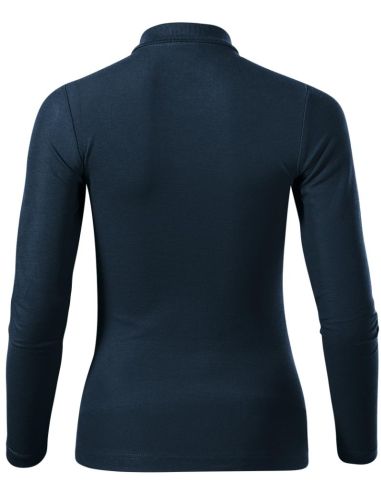 Polokošeľa dámska Pique Polo LS 231 tmavomodrá