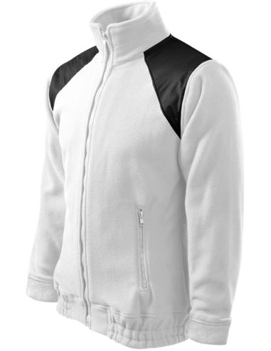 Fleece unisex Jacket Hi-Q 506 biela