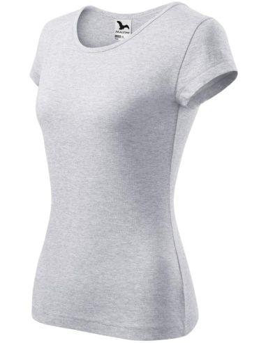 Tričko dámske Pure 122 svetlosivý melír