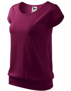 Tričko dámske City 120 fuchsiová