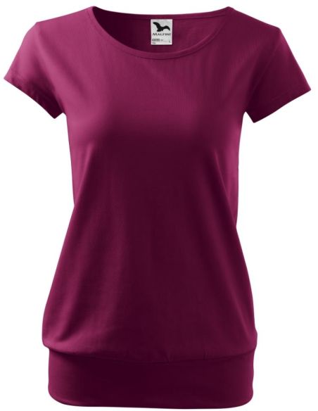 Tričko dámske City 120 fuchsiová