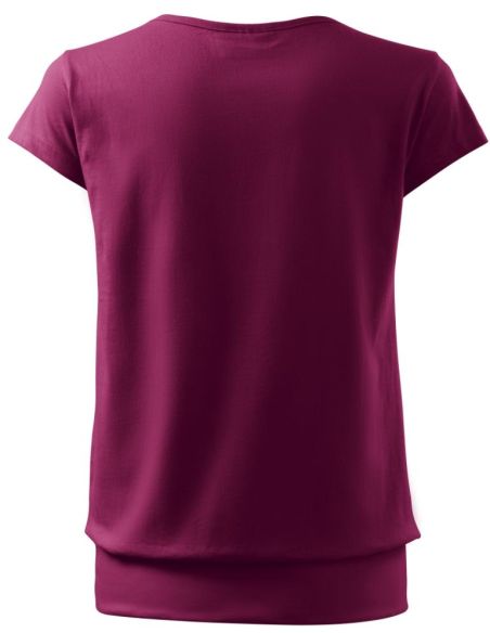 Tričko dámske City 120 fuchsiová