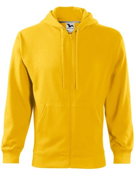 Mikina pánska Trendy Zipper 410 žltá