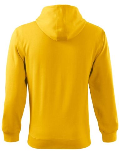 Mikina pánska Trendy Zipper 410 žltá