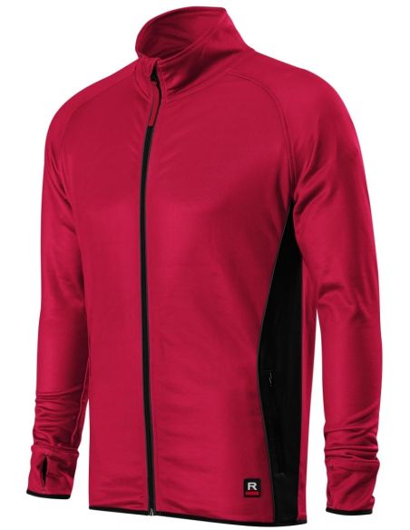 Stretch fleece pánsky Vertex W41 marlboro červená