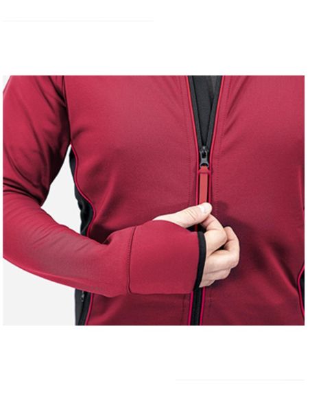 Stretch fleece pánsky Vertex W41 marlboro červená