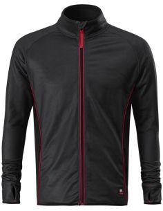 Stretch fleece pánsky Vertex W41 ebony gray 2