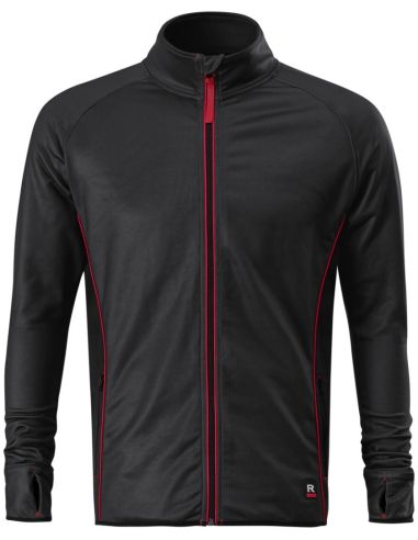 Stretch fleece pánsky Vertex W41 ebony gray