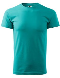 Tričko unisex Heavy New 137 smaragdovozelená 2