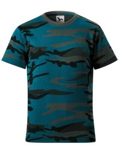 Tričko detské Camouflage 149 camouflage petrol 2