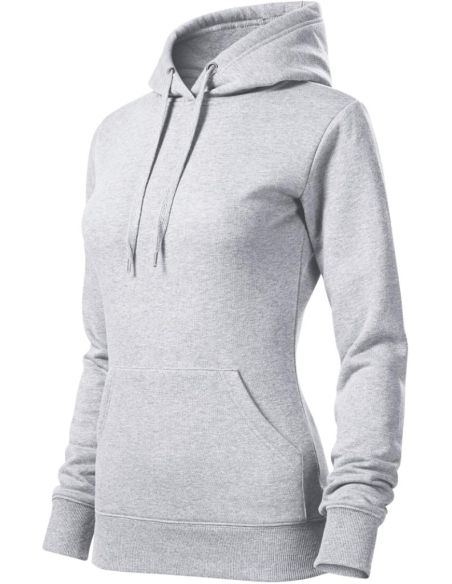 Mikina dámska Cape 414 svetlosivý melír