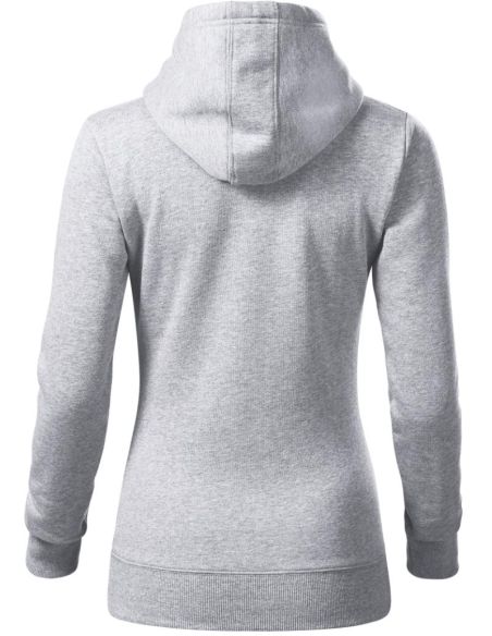 Mikina dámska Cape 414 svetlosivý melír