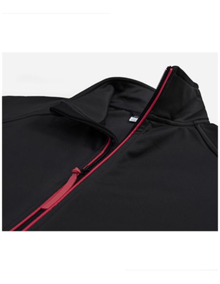 Stretch fleece pánsky Vertex W41 čierna