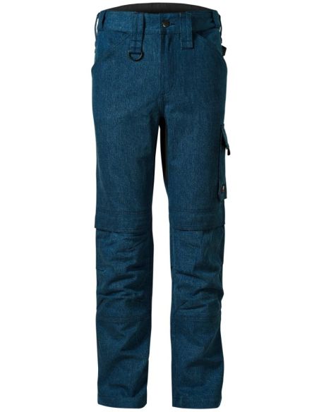 Pracovné džínsy pánske Vertex W08 svetlý denim