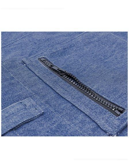 Pracovné džínsy pánske Vertex W08 svetlý denim