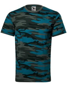 Tričko unisex Camouflage 144 camouflage petrol 2