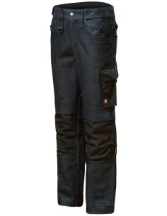 Pracovné džínsy pánske Vertex W08 tmavý denim