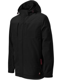 Zimná softshellová bunda pánska Vertex W55 čierna