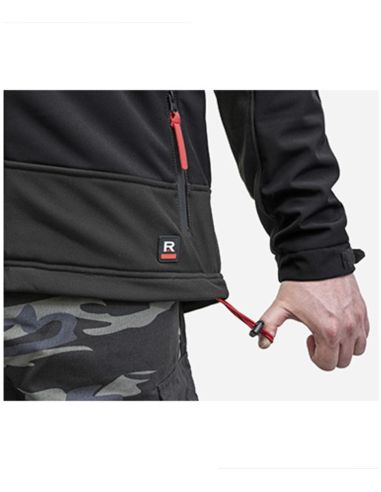 Zimná softshellová bunda pánska Vertex W55 čierna