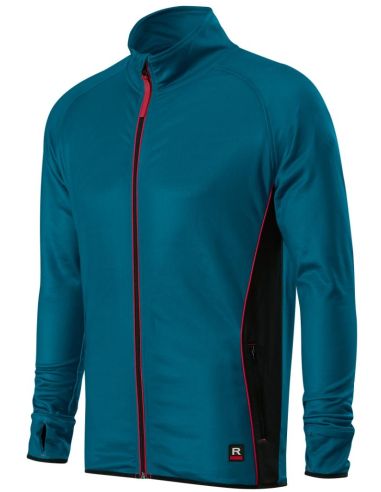 Stretch fleece pánsky Vertex W41 petrol blue