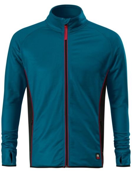 Stretch fleece pánsky Vertex W41 petrol blue