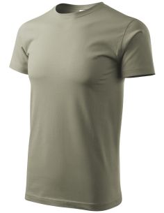 Tričko unisex Heavy New 137 svetlá khaki