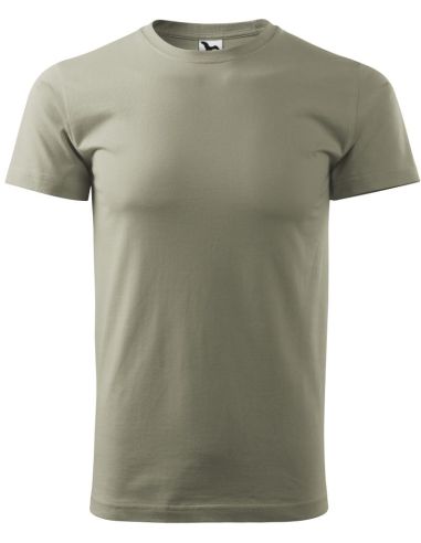 Tričko unisex Heavy New 137 svetlá khaki