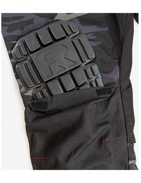 Pracovné nohavice pánske Vertex Camo W09 camouflage dark gray