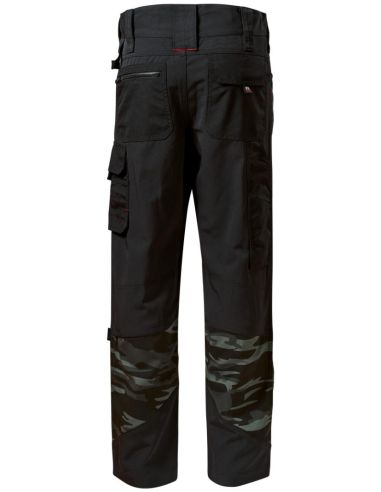 Pracovné nohavice pánske Vertex Camo W09 camouflage dark gray