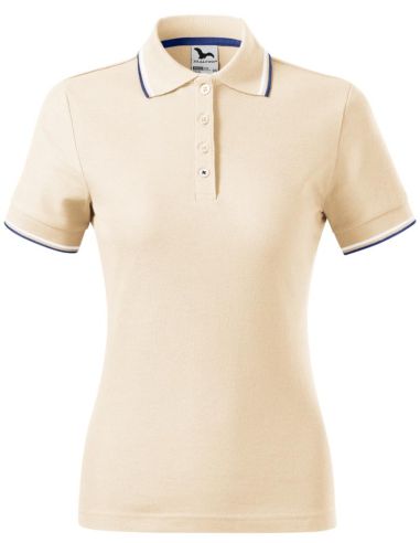 Polokošeľa dámska Focus 233 mandľová