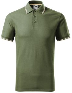 Polokošeľa pánska Focus 232 khaki 2