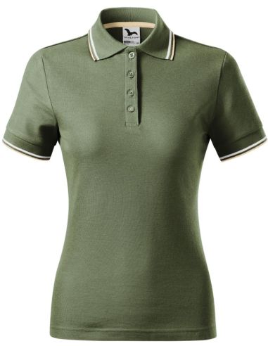 Polokošeľa dámska Focus 233 khaki