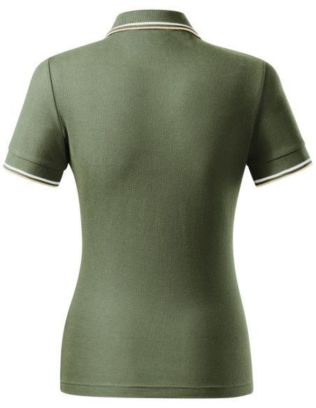 Polokošeľa dámska Focus 233 khaki