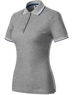Polokošeľa dámska Focus 233 tmavosivý melír