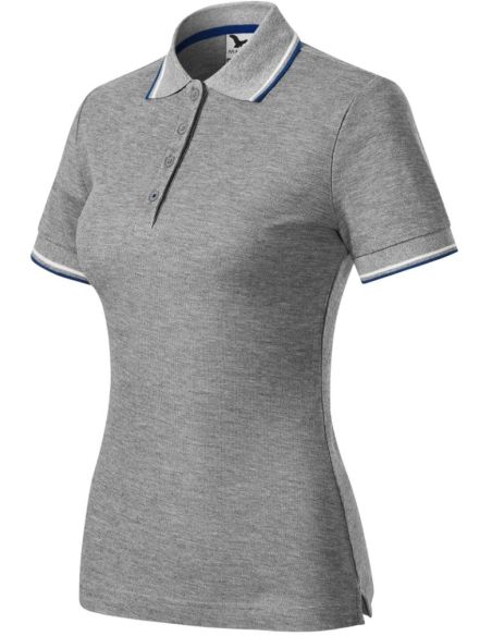 Polokošeľa dámska Focus 233 tmavosivý melír