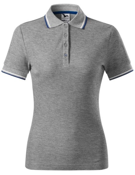 Polokošeľa dámska Focus 233 tmavosivý melír