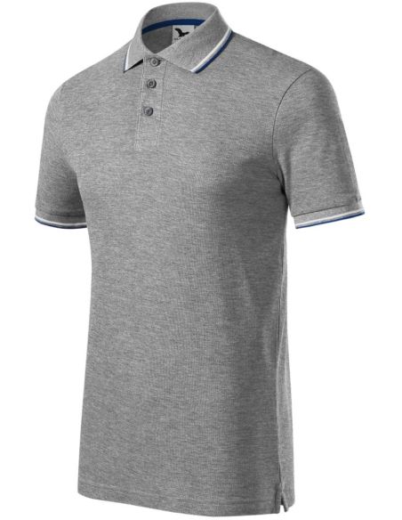 Polokošeľa pánska Focus 232 tmavosivý melír