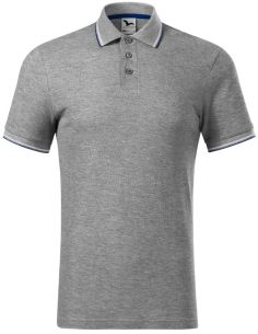 Polokošeľa pánska Focus 232 tmavosivý melír 2