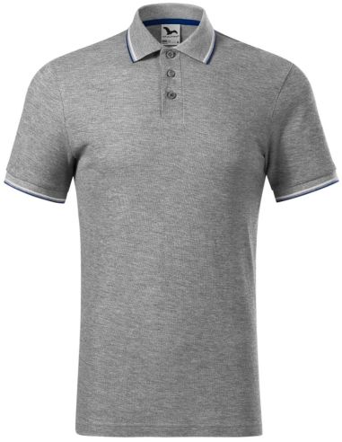 Polokošeľa pánska Focus 232 tmavosivý melír