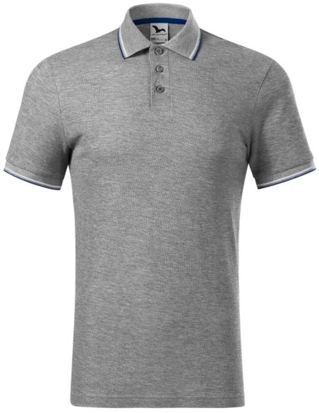 Polokošeľa pánska Focus 232 tmavosivý melír